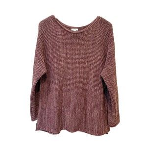 J. Jill Pure Jill Women’s‎ Size M Oversized Pullover Boatneck Sweater